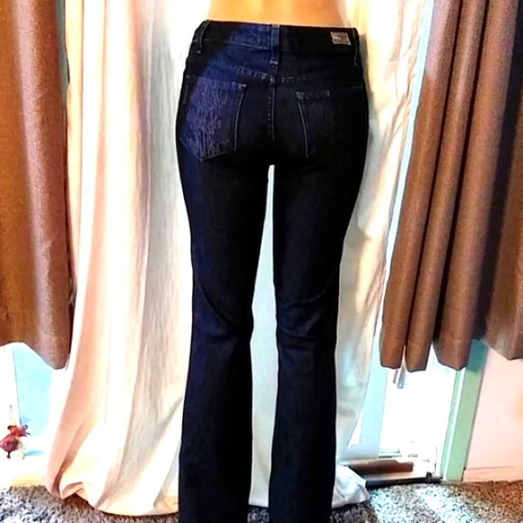 Paige Rising Glen High Waist Bootcut Jeans - Picture 2 of 4